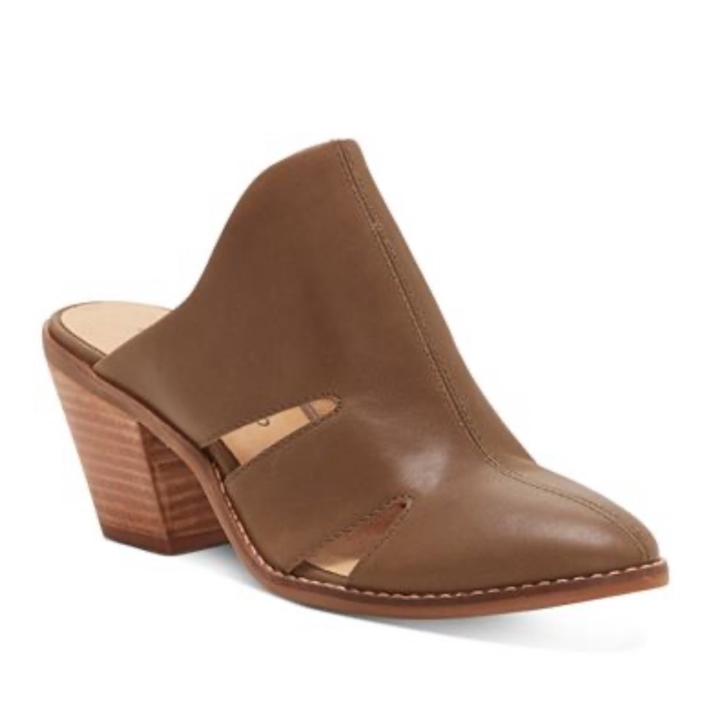 Lucky Brand Women's Orinthia Heeled Mules Sz 9.5